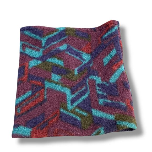 The Mews Fleece Polartec Neck Gaiter Muff Making Fun Cold Weather Winter Vintage - Picture 7 of 12